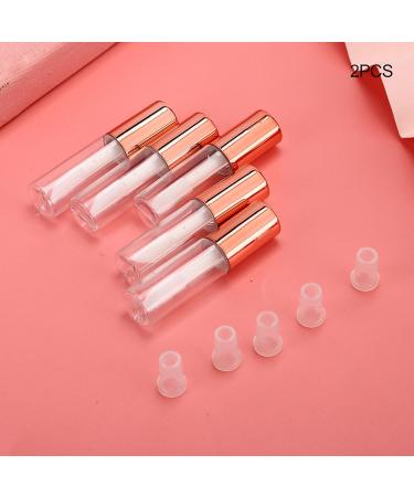 Depisuta DIY Lip Gloss Tubes Set Rose Gold 12 Ml X 10 Good Sealing and Ecofriendly Material for Makeup Artists - Buy Online on GoSupps.com