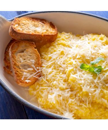Buy Gustos Polenta - 4 Packs (2 Tyrolean & 2 Porcini Mushrooms) - 350g Each | Authentic Healthy Corn Flour Delicacy - Fast International Shipping - Buy Online on GoSupps.com