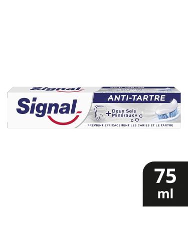 Signal Toothpaste for Tartar Control - Reduces Plaque & Gum Issues (75ml) - International Shipping Available - Buy Online on GoSupps.com
