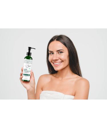 Jade Body Co Anti Cellulite Massage Oil with Stem Cells & Collagen - Natural Firming Body Oil for Women - Cellulite & Stretch Mark Remover - Cupping Therapy & Peppermint Massage Oil - Buy Online on GoSupps.com