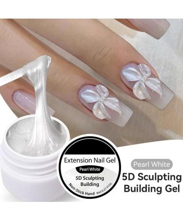 3D Nail Gel - 8ml Manicure Decoration - 3D Floral Nail Art Builder Gel - For Women Beginners Manicurists Holidays Birthdays Christmas Weddings Dates Parties - Buy Online on GoSupps.com
