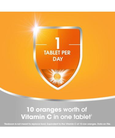 Redoxon ImmunoPRO Vitamins C A B6 B12 D E Folate Iron Copper Zinc Selenium Effervescent Tablets for Immunity Support Immune Support For Adults 15 Orange Flavoured Tablets - Buy Online on GoSupps.com