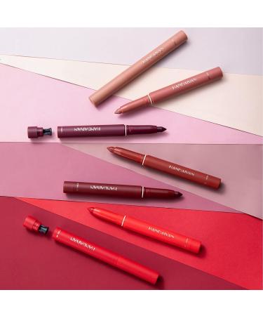 ZITIANY Matte Crayon Lipstick #06 Camine - Long Lasting Velvet Lip Pencil - Buy Online on GoSupps.com