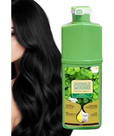  Generisch Bubble Mousse Hair Dye Shampoo 500 ml Vegetable Foam Dye Long Lasting Hair Coloring Fast Coloring Hair Bubbles Natural Mousse with Plant Dye Formula - Buy Online on GoSupps.com