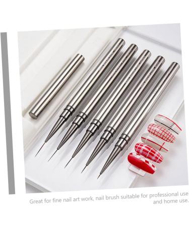 Gogogmee Nail Art Drawing Pen Nail Drawing Pens Nail Art Pens Manicure Tools Nail Line Pens Manicure Brush Nail Art Liner Pen Nail Art Brush Nail Design Brush Nail Art Supplies Nail Pens 18x1cm As Shown 1 - Buy Online on GoSupps.com