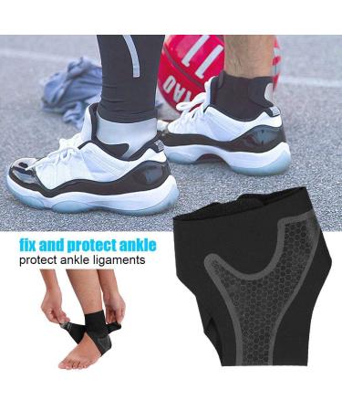 Zerone Open Heel Ankle Brace - Compression Wrap & T-Shaped Straps for Sports Fitness & Riding | Breathable Support & Stabilizer - Buy Online on GoSupps.com