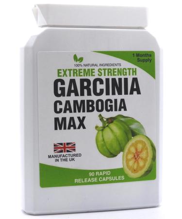 90 Capsules Garcinia Cambogia Max Pure Extreme Weight Management Detox Capsules 1500mg Daily Dose Meal Plan and Dieting Tips