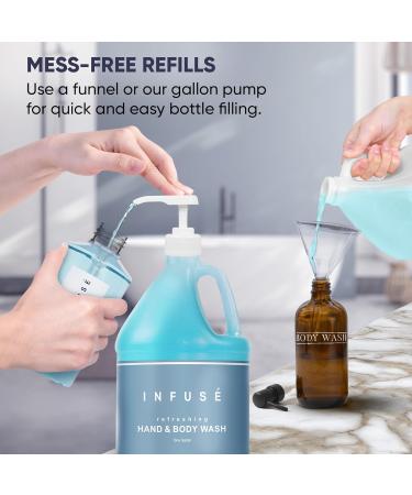 1-Shoppe All-in-Kit Hand/Body Wash | Infuse White Tea & Coconut Hotel | 1 Gallon | For Hospitality & Vacation Rentals to Refill Dispensers | (Single Gallon) White Tea & Coconut 128 Fl Oz (Pack of 1) - Buy Online on GoSupps.com