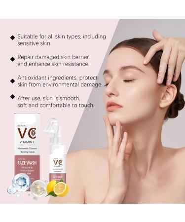 Gentle Moisturizing Foam Facial Cleanser - Deep Pore Cleaning Remove Dirt & Oil Reduce Blackheads Improve Skin Texture(1PCS) - Buy Online on GoSupps.com