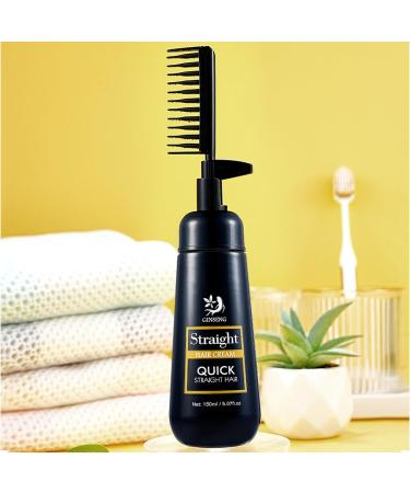 Silky Shine Hair Straightening Cream Correcting Smoothing Damage Repair 150ml Soft & Safe Nourishing Quick Straightening Suitable for All Hair Types - Buy Online on GoSupps.com