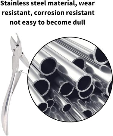 Cuticle Cutter Dead Skin Remover Scissors Dead Skin Scissors Cuticle NippersStainless Steel Nail Clipper for Spas for Salons - Buy Online on GoSupps.com