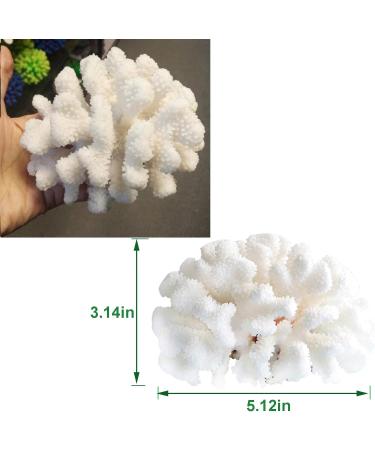 Buy Besimplle 2-Piece Artificial Coral Ornaments - Aquarium Resin Coral Decor & Underwater Sea Plants for Stunning Decor - Buy Online on GoSupps.com