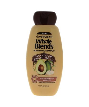 Garnier Whole Blends Nourishing Shampoo with Avocado Oil & Shea Butter Extracts  12.5 Fluid Ounce Avocado Oil/Shea Butter 12.5 Fl Oz (Pack of 1)