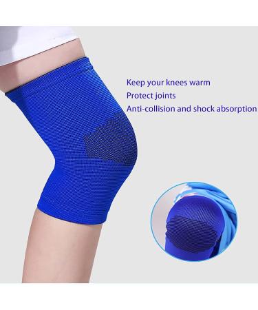 Buy Kids Knee Brace & Support - Small Black Knee Sleeve for Teenagers | Sport Knee Protectors for Children (1 Pair - Buy Online on GoSupps.com