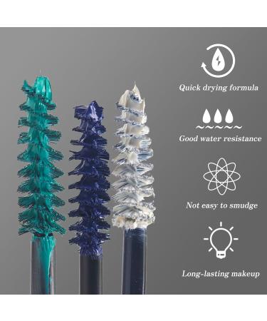 CHSEEO Colored mascara 12 colors mascara for eyelashes green blue purple waterresistant longlasting smudgeproof for voluminous 3D eyelashes makeup 50 to 14 pieces - Buy Online on GoSupps.com