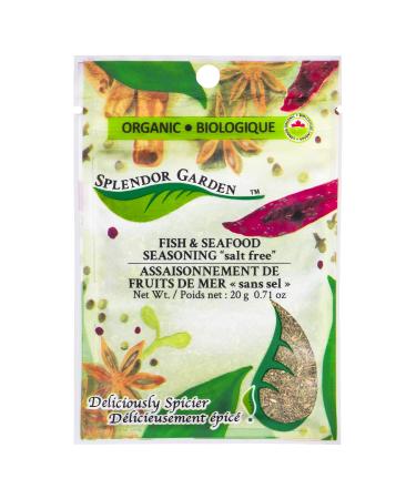 Splendor Garden organic Seafood Seasoning Sf 20.0 Gram 20 g (Pack of 1)
