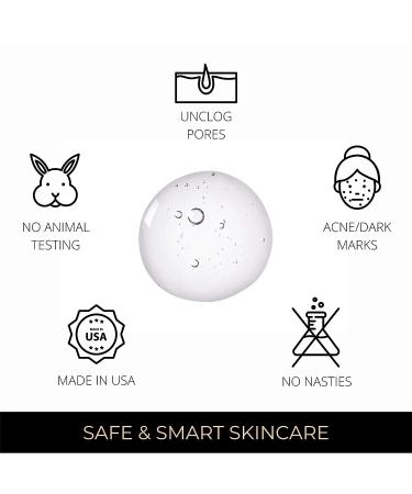 AHA 10% Lactic Acid Daily Exfoliating Serum 1 oz - Clear Pigmentation, Sun Damage, Acne - Divulge Beauty - Buy Online on GoSupps.com