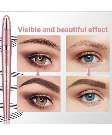 2024 New Magic Eyebrow Pencil | 3D Waterproof Microblading Pen | Precise Long-Lasting Dark Brown Brow Contour - Buy Online on GoSupps.com