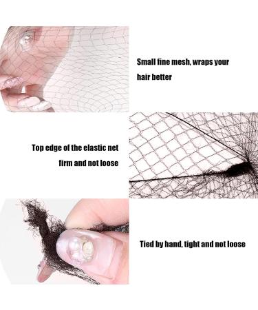 ZOCONE Brown Hair Net 60PCS + 50PCS U-Shape Hairpins | Invisible Hair Nets with Elastic Edge for Ballet Bun Maker | Hair Accessories for Girls & Women - Buy Online on GoSupps.com