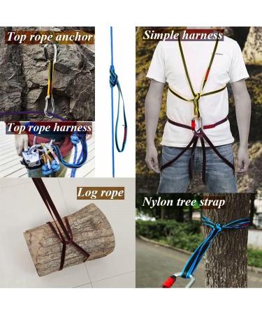 XINDA 16mm Nylon Sling Climbing Runner 22kN/4840lb CE UIAA Certified - 3 Pack 120cm Yellow - Ideal for Rock Climbing, Mountaineering, Rappelling, Hiking - Emergency Gear - Buy Online on GoSupps.com