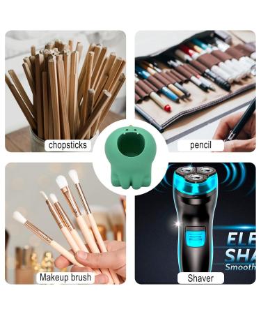 Cartoon Toothbrush Holder - Fun Animal Stand Organizer for Toothbrushes Makeup Brushes Razors & Toothpaste | Punch-Free Bathroom Storage - Buy Online on GoSupps.com