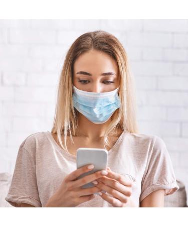 Wish Disposable Face Masks - Pack of 50 - 3 Ply - Wide Ear Loop for Extra Comfort - Ships from USA - Buy Online on GoSupps.com