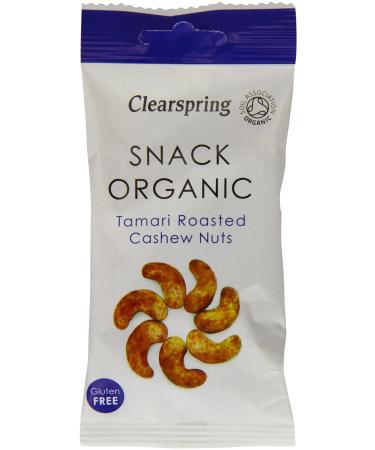 Clearspring | Tamari Roasted Cashew Nuts | 11 x 30g