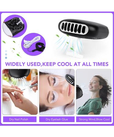 Eyelash Shampoo for Extensions | 150ml Cleaner with USB Fan & Brushes | Salon Quality Eyelash Extension Kit - Buy Online on GoSupps.com