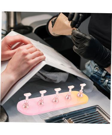 DRESSOOS 1 Set Nail Practice Holder Manicure Nail Display Nail Art Beauty Nail Display Creative Nail Stands Practice Nail Racks Creative Nail Racks Beauty Nail Stands Training Nail Display - Buy Online on GoSupps.com