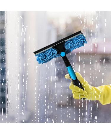 Window Cleaning Kit Window Squeegee Cleaner Tool with 10-Section Extension Pole 2-in-1 Rotatable Window Squeegee Telescopic Pole for Home Car Glass Window Cleaning Kit Squeegee Window Squee - Buy Online on GoSupps.com