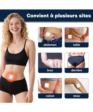 Patch Minceur 50 Pi ces Patchs Minceur Naturels Base de Plantes pour Ventre Plat & Taille Patchs Amincissants Discrets et Confortables pour le Soin du Corps - Buy Online on GoSupps.com