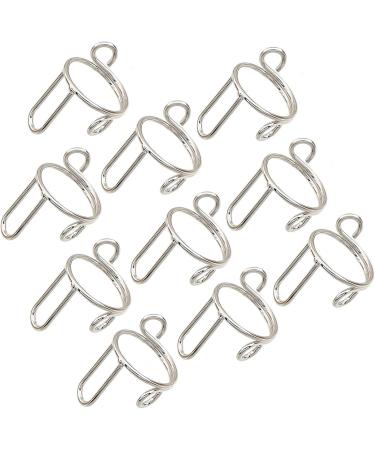 Cherjoury 10 Pack Adjustable Finger Nail Art Finger Rings Women Girl Jewelry Nail Rings Adjustable Fingertip Rings Copper Material Silver - Buy Online on GoSupps.com