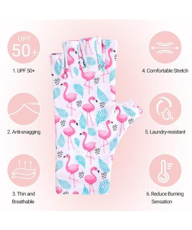 MelodySusie Professional UV Glove for Gel Nail Lamp - UPF50+ UV Protection for Manicures - Flamingo-Free - Buy Online on GoSupps.com
