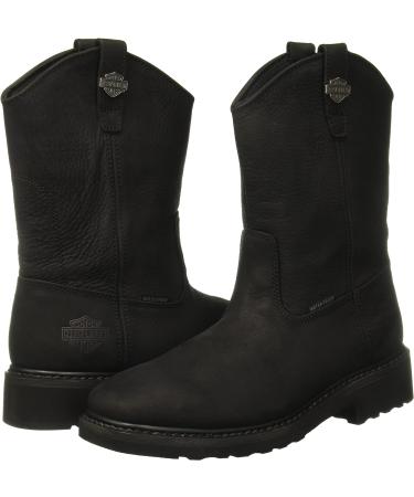 Harley-Davidson Men's Altman Western Boot - Size 9.5 Black | Genuine Harley-Davidson Footwear - Buy Online on GoSupps.com