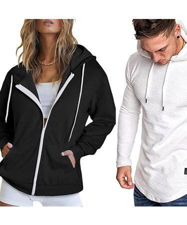 YZSFIRM 4 Pcs Flat Drawstring 51 Replacement Hoodie Sweatpants Drawstrings with Easy Threader Tool - Black/White - Buy Online on GoSupps.com