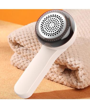 USB Rechargeable Lint Remover | Lightweight Fabric Fuzz Remover for Clothes & Furniture | Efficient Six-Blade Design for Home & Travel - Buy Online on GoSupps.com