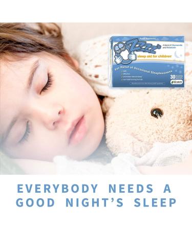 OZzzz s Sleep Aid for Children with Melatonin and Chamomile Pediatrician Formulated Zero Sugar Vegan Orange Dream Flavor 30 EZ Melt Tablets 30 Count (Pack of 1) - Buy Online on GoSupps.com