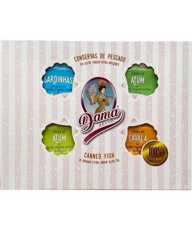 DAMA BRAND gift set - fish variation - hand-preserved and packaged / Portugal