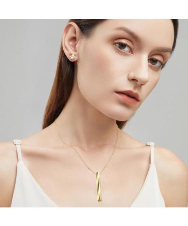 LINXINS Breathing Necklace 4PCS Relief Anxiety Necklace Stress Relief Mindful Necklace Portable Stress Relief Mindful Necklace Set Mindful Anapana Breathing Necklace Gifts for Unisex - Buy Online on GoSupps.com