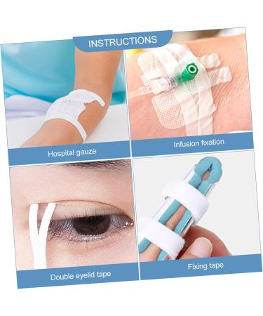 12 Rolls Cloth Tape - Hospital Supplies Anti-Snore Adhesive Infusion Fixator Breathable & Clear - Best for Medical Use - Buy Online on GoSupps.com