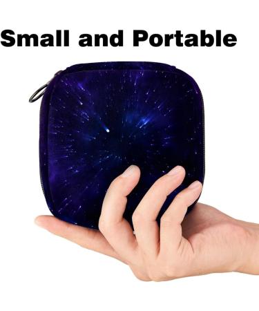 MUOOUM Menstrual Artery Bag - Zipper Women's Bond Bag for Tampons | Star Shiny Pattern Color 4 4.7x6.6 inches - Perfect for Women & Girls - Buy Online on GoSupps.com