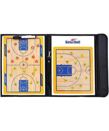 Shop Basketball Coaching Board with Magnetic Tactical Kit, Marker Pen, and Zipper Bag - Buy Online on GoSupps.com