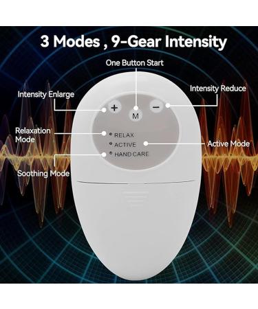 Handheld Sleep Aid Device - Calm Palm USB Charging Microcurrent Sleep Instrument for Fast Relief and Deep Sleep - Buy Online on GoSupps.com