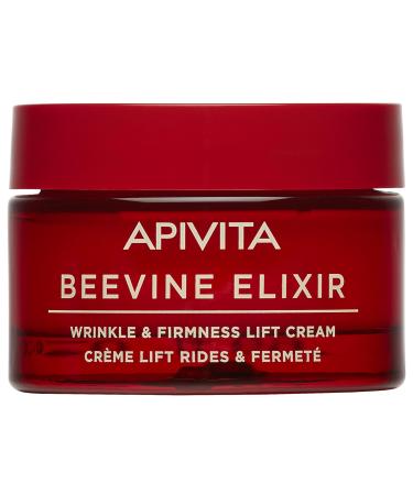Apivita Beevine Elixir Wrinkle & Firmness Lift Cream Rich Texture Advanced Collagen Boost Wrinkle Reduction & Skin Firmness Natural Propolis & Plant Collagen 1.73 oz