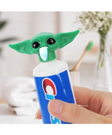 2023 New Yoda Toothpaste Topper  Toothpaste Topper Child Toothpaste Cap Toothpaste Dispenser for Kids and Fans Gift Box