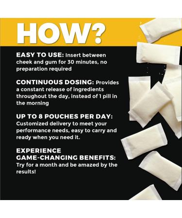 Alpha Fuel Nootropic Pouches - Wintergreen Fuel - Boost Focus and Energy - Buy Online on GoSupps.com