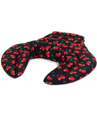 Shop Cherry Black Neck Horns for Cervical Spine Relief | Comfortable Heating Pillows for Neck Shoulders & Back | Wheat Fill for Easy Warming - Buy Online on GoSupps.com