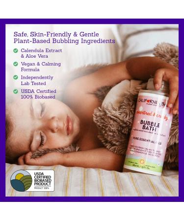 California Baby Cranky and Overtired Bubble Bath - Sweet Floral Scent | USDA Certified | Allergy-Friendly | Ideal for Sensitive Skin - Buy Online on GoSupps.com