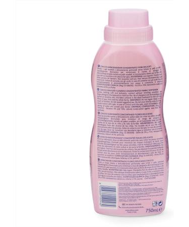 Chicco Sensitive Flowers Delicate Concentrated Softener for All Baby Garments Hypoallergenic Without Dyes 0+ Months 750ml - Buy Online on GoSupps.com