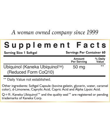 Activated CO-Q10 by Coco March - Heart Health Support & Natural Energy - Gluten Free Soy Free - 60 Softgels - Buy Online on GoSupps.com
